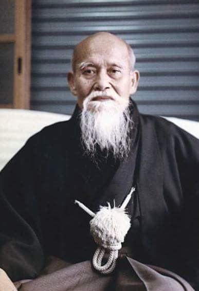 O Sensei, the founder of Aikido